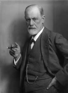 A photo of Sigmund Freud