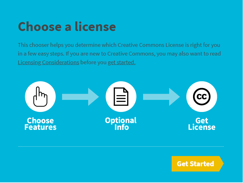 Choose a license tool image